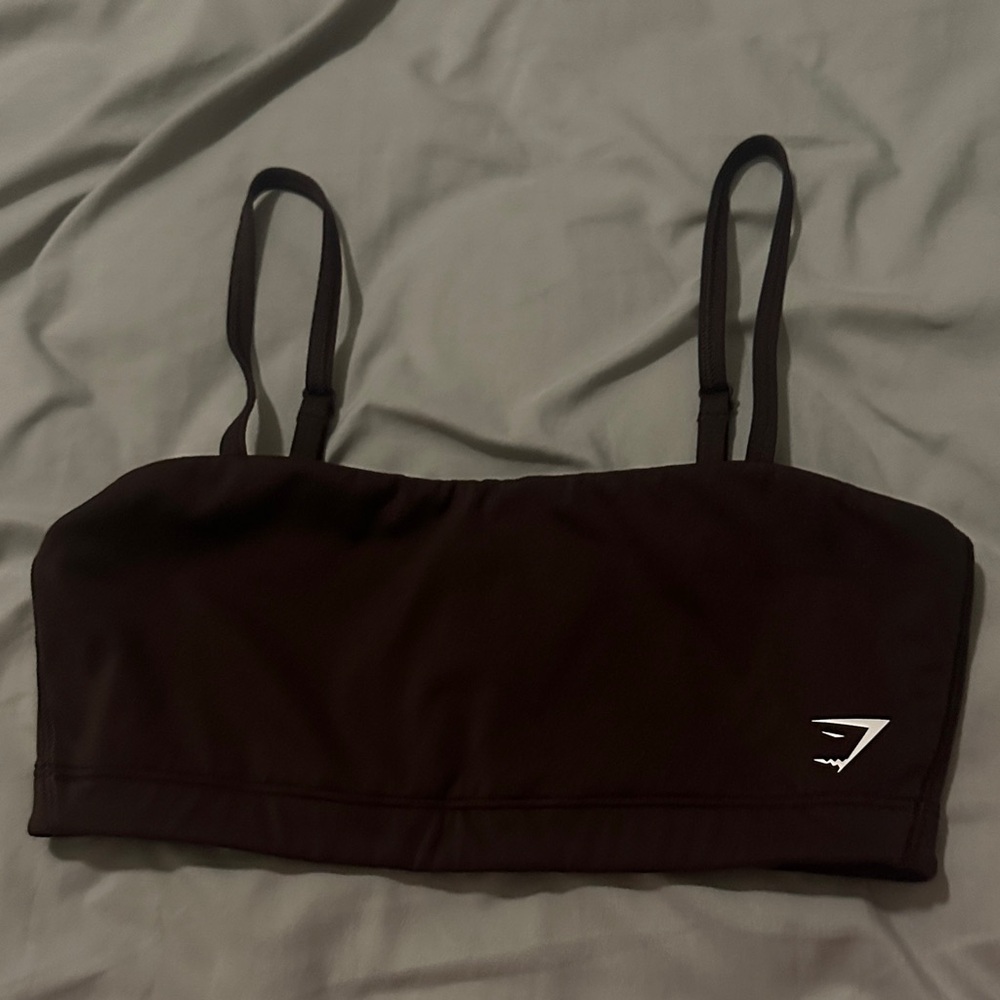 Gymshark Dark Brown Bandeau